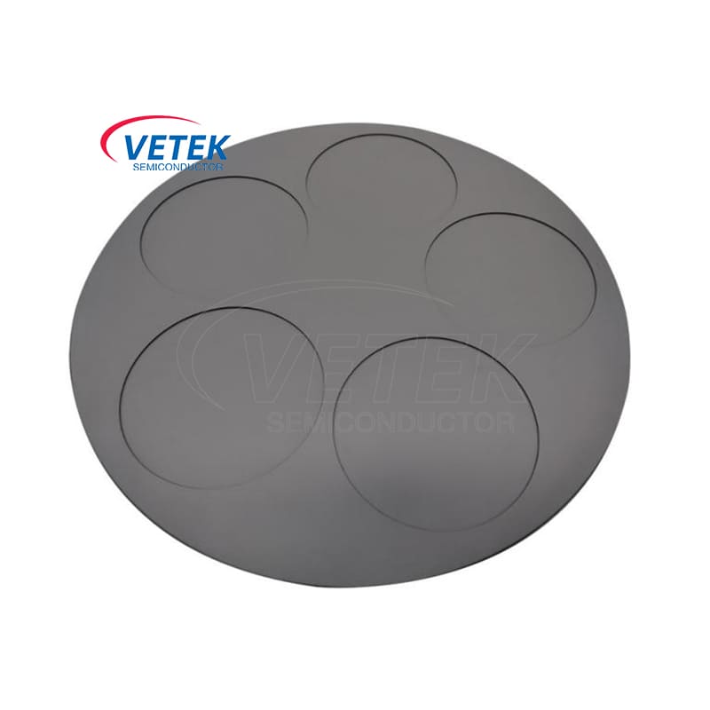 SiC padengtas gilus UV LED jautrumas